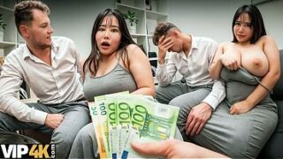 VIP4K. Delicious asian pussy for dinner